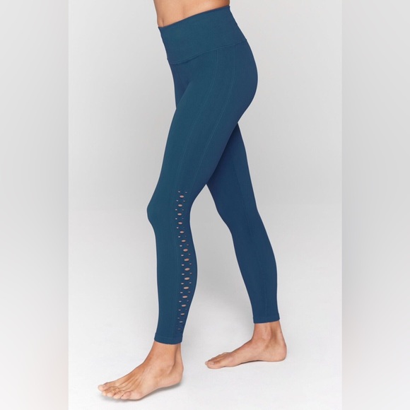 Spiritual Gangster Pants - ⭐️SALE⭐️ Spiritual Gangster Self Love Ribbed Seamless Leggings M/L  Teal